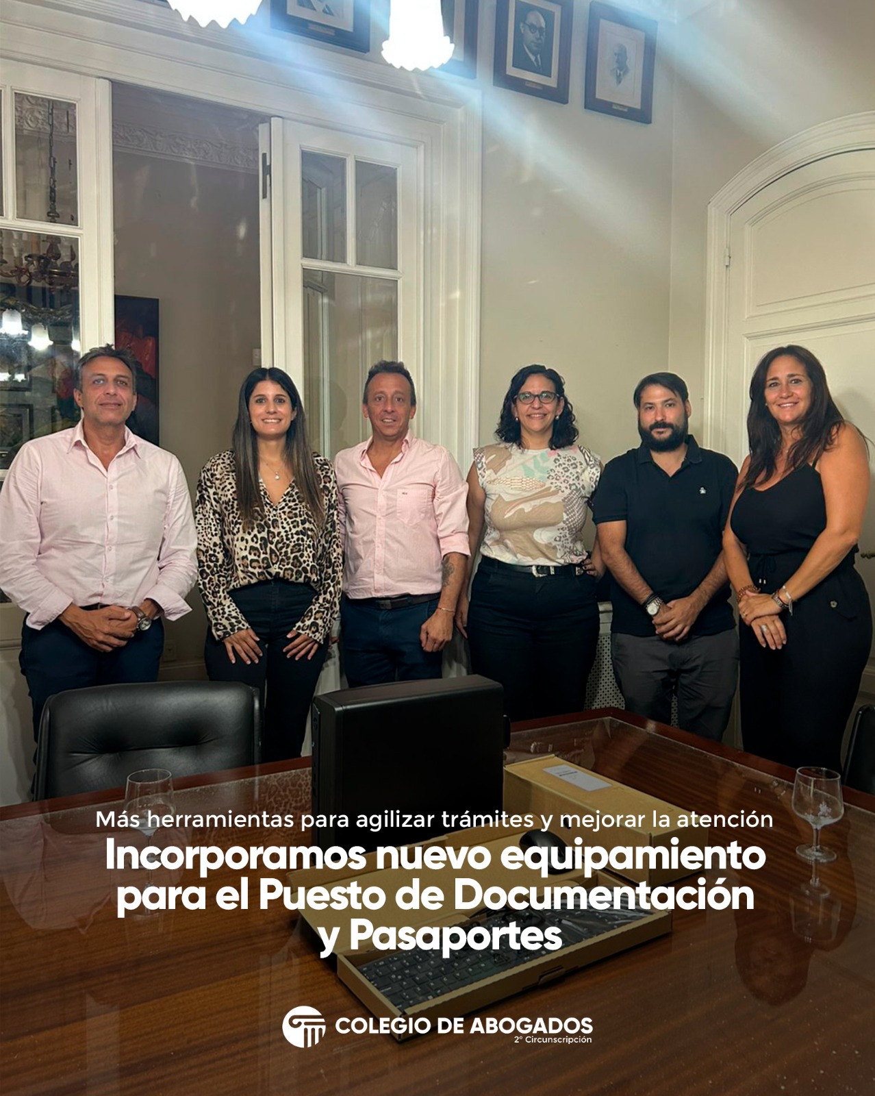 Incorporamos nuevo equipamiento para el Puesto de Documentación y Pasaportes